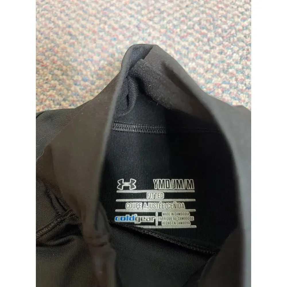 Under Armour Cold Gear Black Baselayer Girls Medium